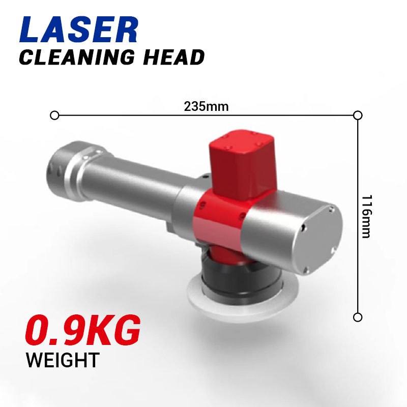 BK-FLC100SL Portable 100W Industrial Pulsed Laser Cleaning Machine for Metal Rust Oil Painting 