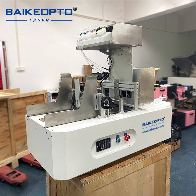 BK-A400S One Pass Packaging Inkjet Printer with Pigment Ink Fade-Resistant, Waterproof Prints for Long-Lasting Carton Branding