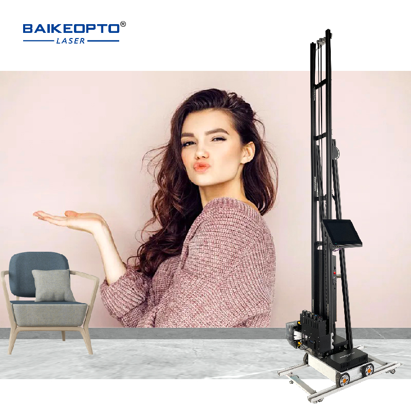 Portable 3D Automatic Inkjet Wall Printer for Indoor Outdoor Mural Decor Art Advertising Printing