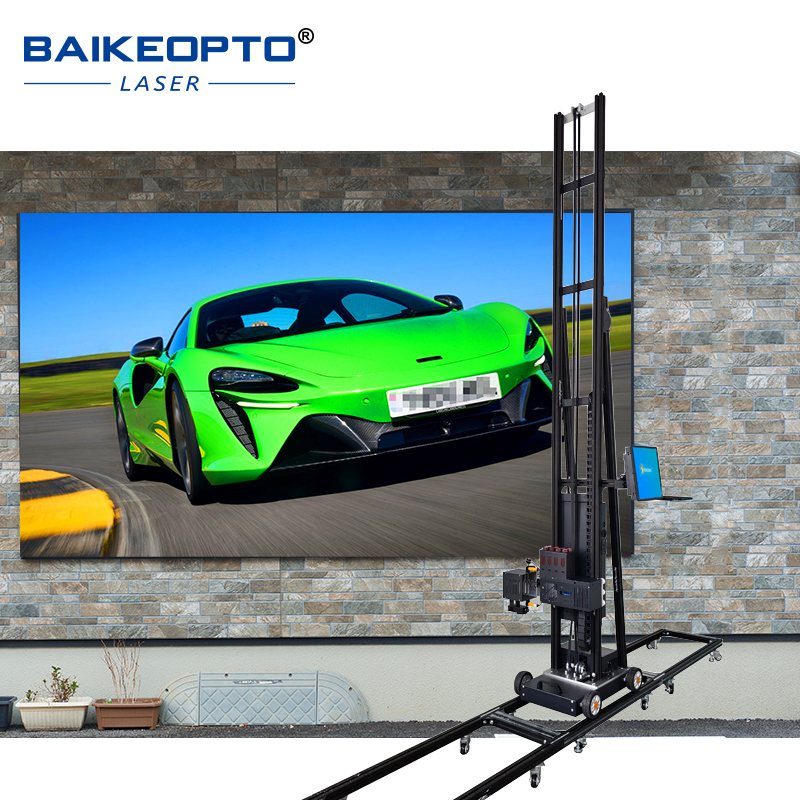 BK-UP900P Plus Large Format 3D Inkjet Wall Ads Painting Machine Exterior & Interior Wall Printing Printer for Various Wall Surfaces