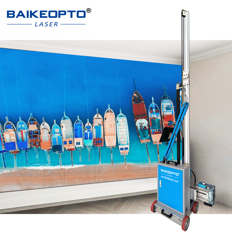 BK-UV64K Ai Intelligent Wall Printer 3D Inkjet Wall Painting Machine Eco-Friendly Wall Printing Printer for Sustainable Printing