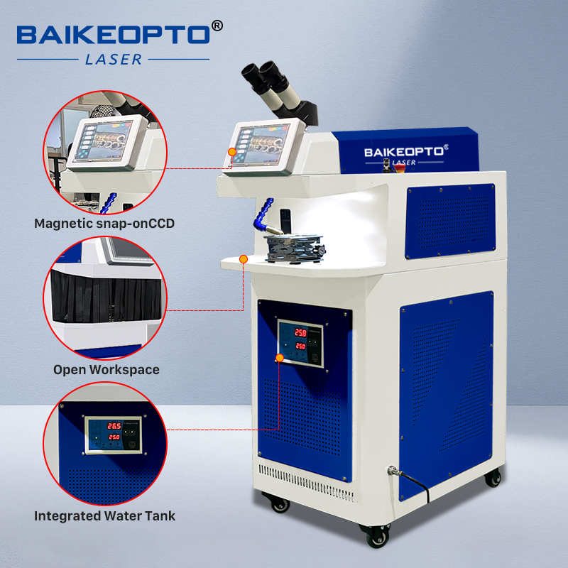 BK-JW100XL 100W High-Precision YAG Laser Jewelry Welding Machine for Intricate Settings & Delicate Repairs