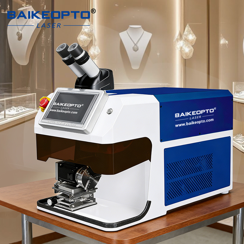 BK-JW100XT 100W High-Precision YAG Laser Jewelry Welding Machine for Intricate Settings & Delicate Repairs