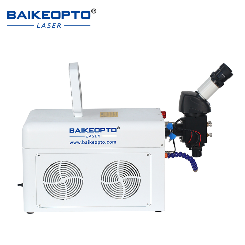 BK-JW80-X2 80W YAG Laser Welding Machine for Jewelry Repair & Gold Soldering - Precision Gem Setting Equipment