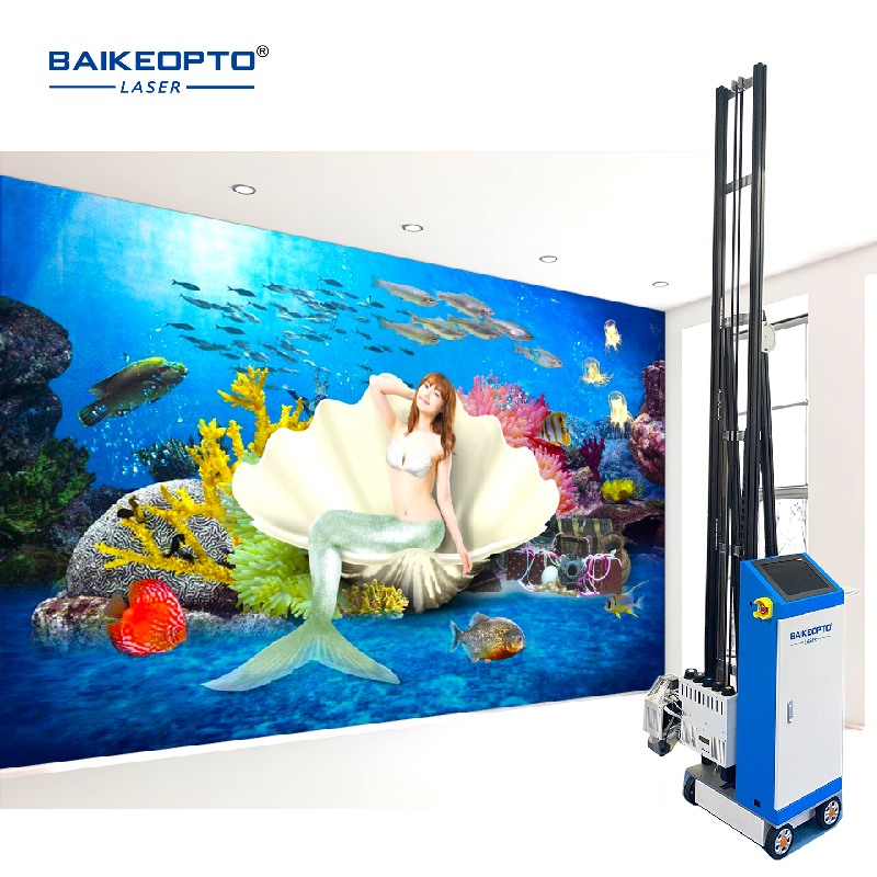 BK-UP1600R Affordable Wall Printing Solution 3D Inkjet Printing Machine Eco-Friendly Wall Printer for Sustainable Printing