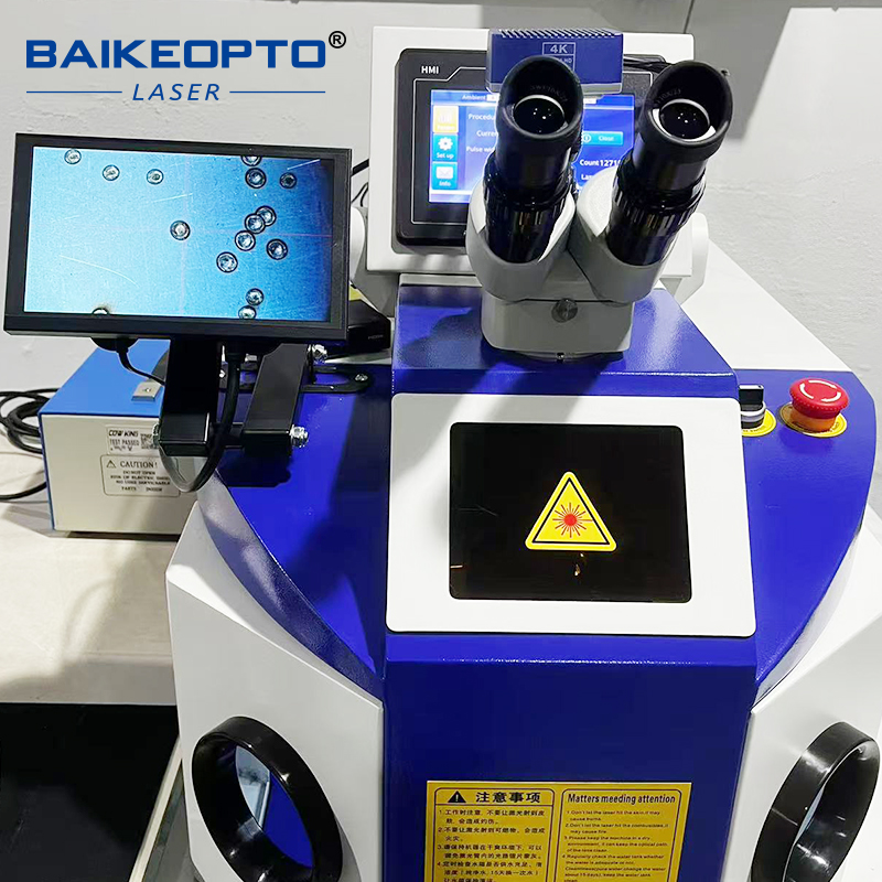 High Quality YAG Laser Jewelry Spot Welder Machine with CCD for Platinum/Titanium/Precious Metals