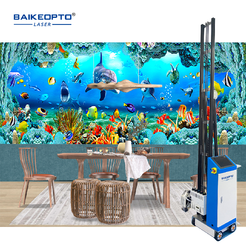 BK-UP3200R Affordable Wall Printing Solution 3D Inkjet Printing Machine Eco-Friendly Wall Printer for Sustainable Printing