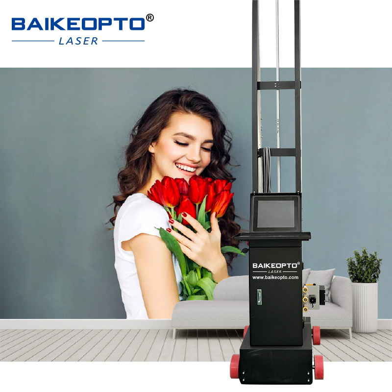 BK-UP200M Pro 3d Wall Art Painting Machine UV Inkjet Wall Printer Vertical Wall Printing Machine For Mural Decoration 