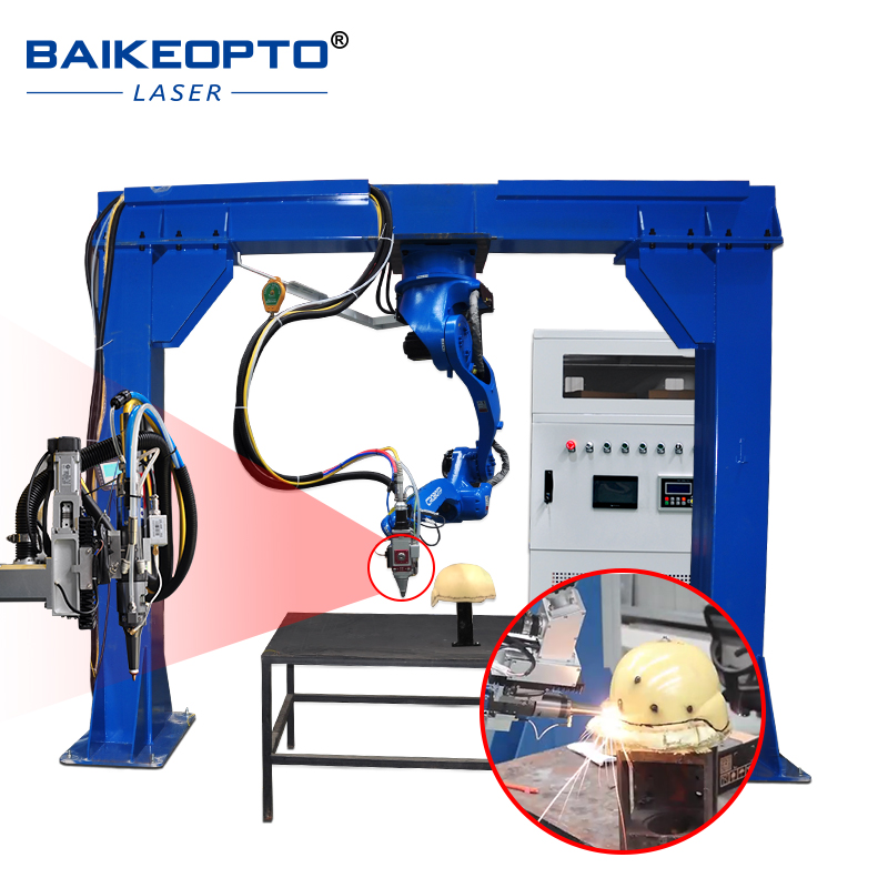1500W 3D High Quality Chinese Brand 6 Axis Robotic Arm Laser Cutting Machine for Helmet