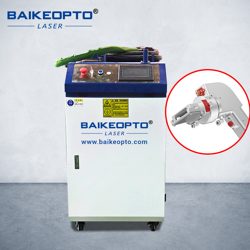 BK-FL3000F 3000W Raycus Laser Source Adjustable Power Continuous Laser Cleaning Machine for Delicate Surfaces