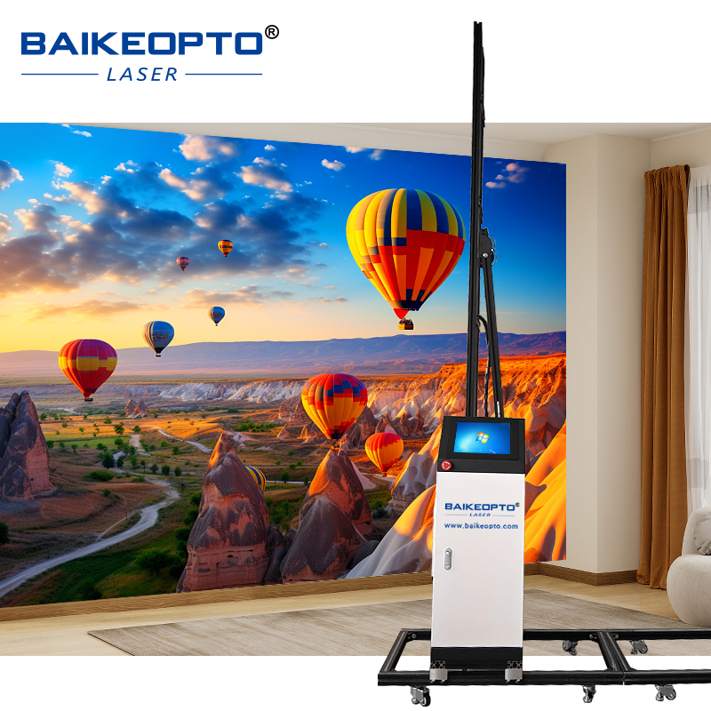 BK-UP3200X Plus Advanced Wall Printing Technology for Professional Finish Dual i3200 Printing Head Wall Printing Machine 4 meter Height Wall Painting Machine