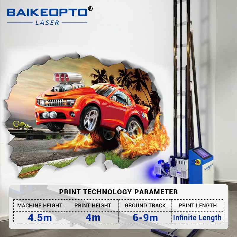 BK-UP600 Plus High-Quality UV Wall Printer for Stunning Prints Advanced Wall Printing Technology 3D Printer UV