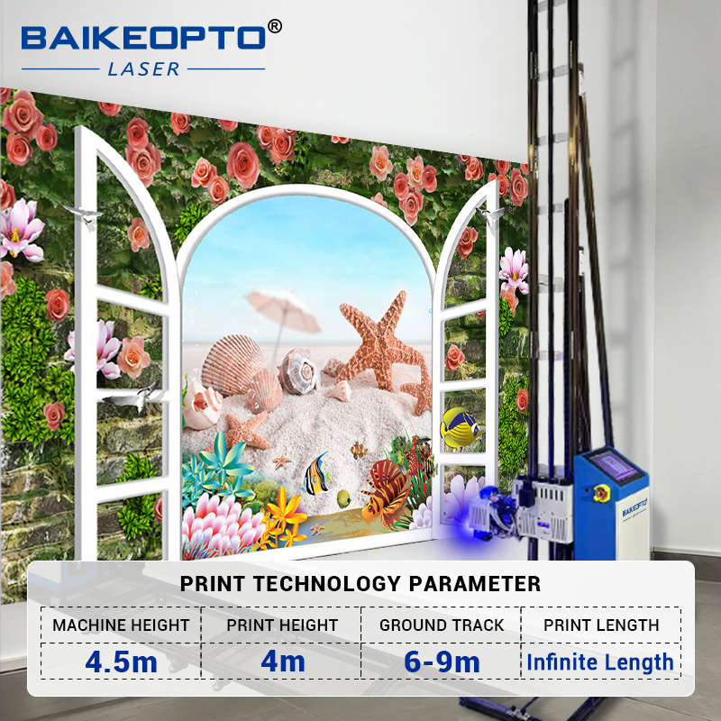 BK-UP700 Plus High-Quality UV Wall Printer for Stunning Prints Advanced Wall Printing Technology 3D Printer UV