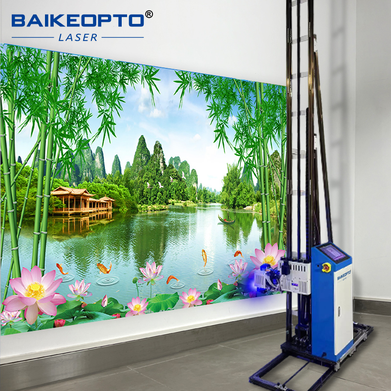 BK-WP500 Plus Vertical Wall Printer for Professional Finish Innovative Wall Printing Technology for Artists 3D Printer Machine