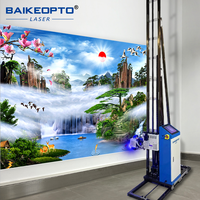 BK-UP900 Plus Vertical Wall Printer for Professional Finish Innovative Wall Printing Technology for Artists 3D Printer Machine