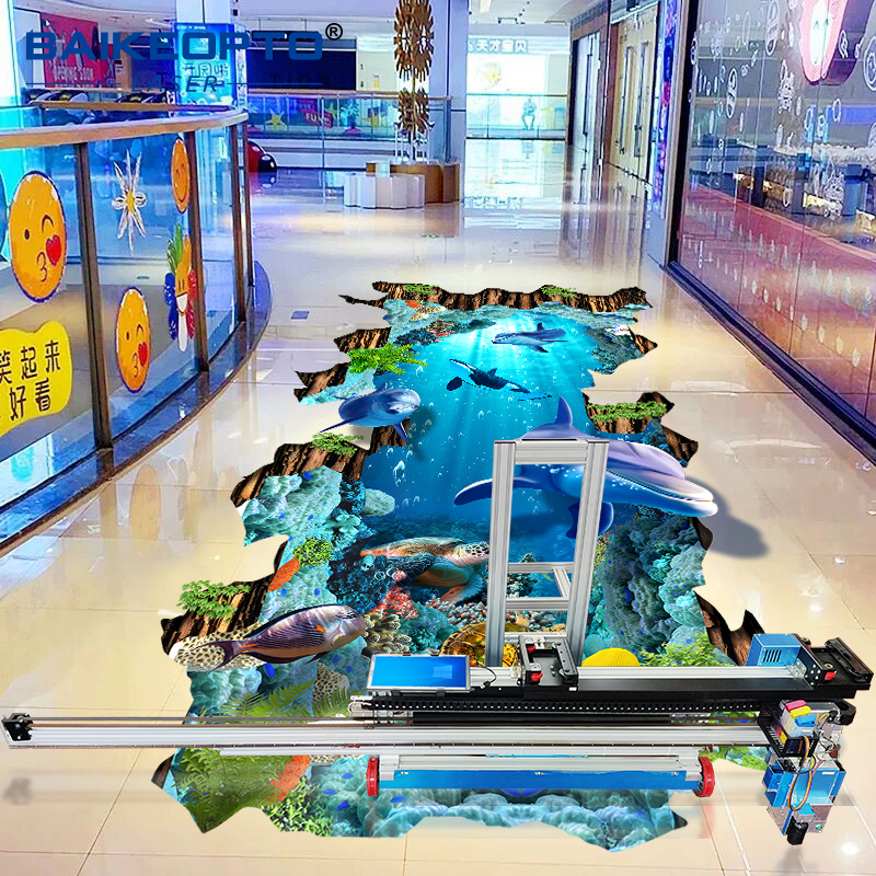 BK-UV32T AI Intelligent Versatile Wall and Floor Printer Industrial UV Inkjet Wall Printing Machine