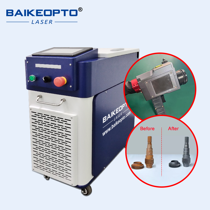 BK-FLC50S New JPT 50W Efficient Surface Preparation Solutions Industrial Pulsed Laser Cleaning Machine