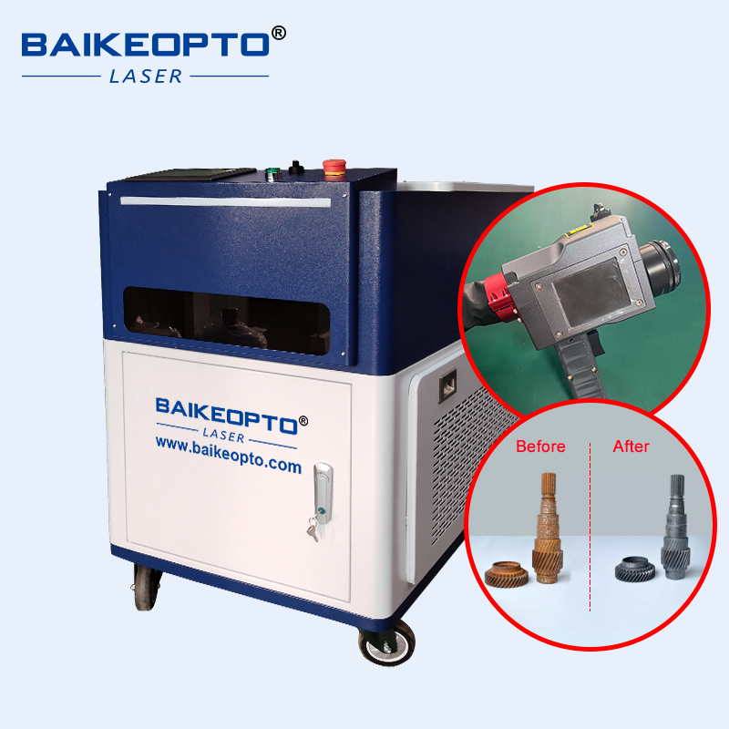 BK-FLC750M New 750W Automatic Laser Cleaning Machine, CNC System, Suitable for Mold/Weld/Tire Mold Cleaning, Efficient and No Consumables