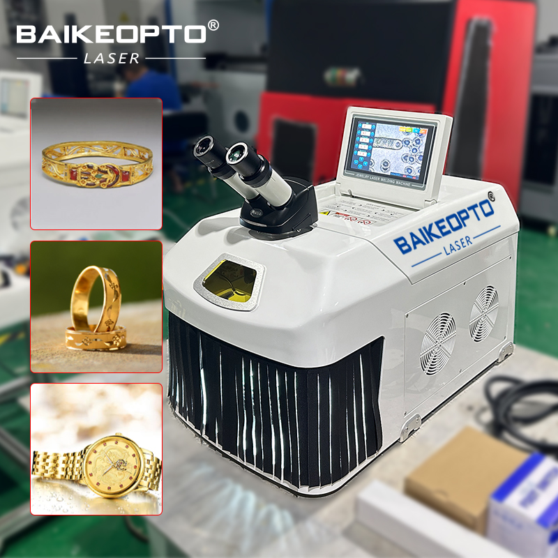 BK-JW60E Pro 60W Portable YAG Laser Jewellery Welder Machine for Gold and Silver Repair