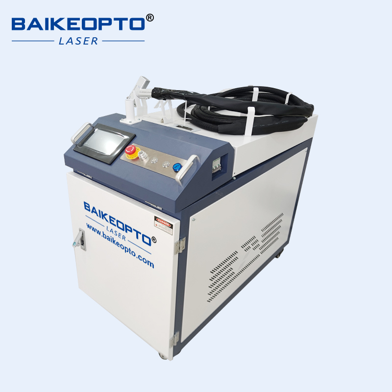 BK-HW1500D Raycus 1500W Single Axis Cleaning Head Commercial-Grade Continuous Laser Cleaning Machine