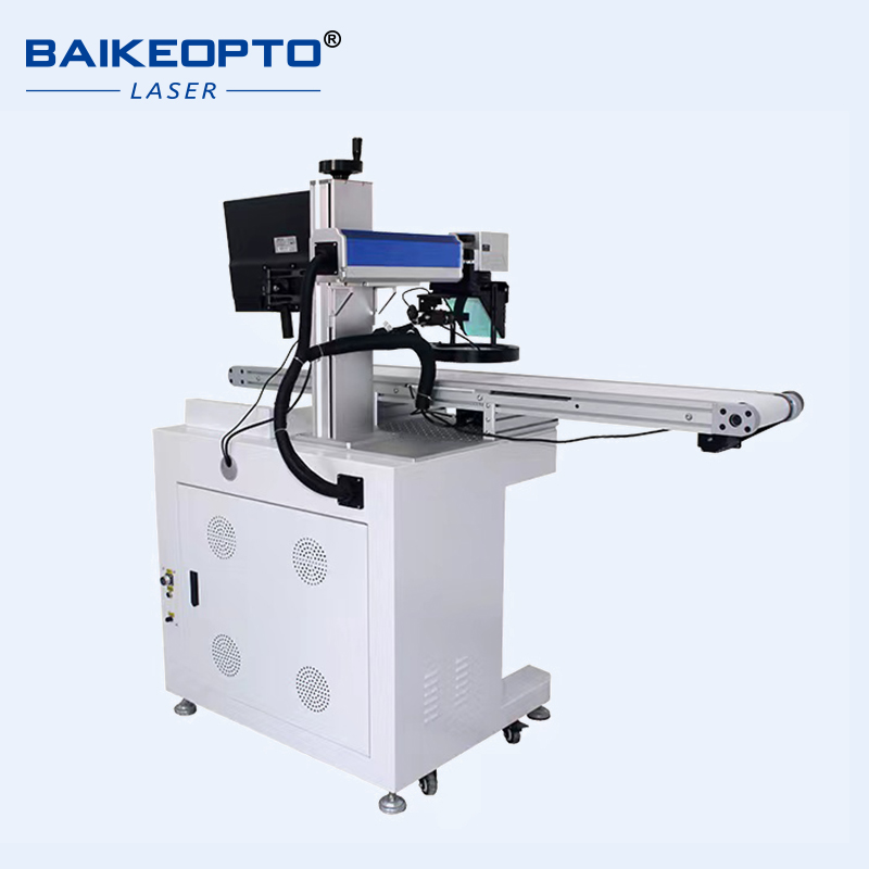 20W Efficient and Precision Flying Fiber Laser Marking Machine Auto Focus Laser Marker for Metal