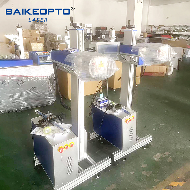 30W High Speed Flying Fiber Laser Marker for Metal Efficient and Precision Fiber Laser Marking Machine