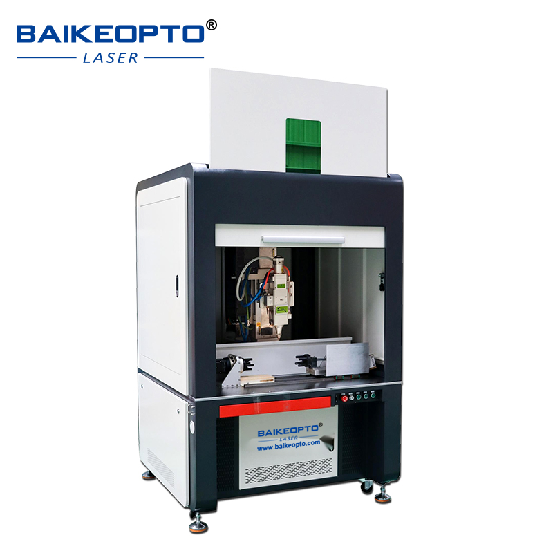 BK-G1500F 1500W Enclosed Small Pipe Laser Cutting Machine for Precision Metal/Stainless Steel/Copper Cutting
