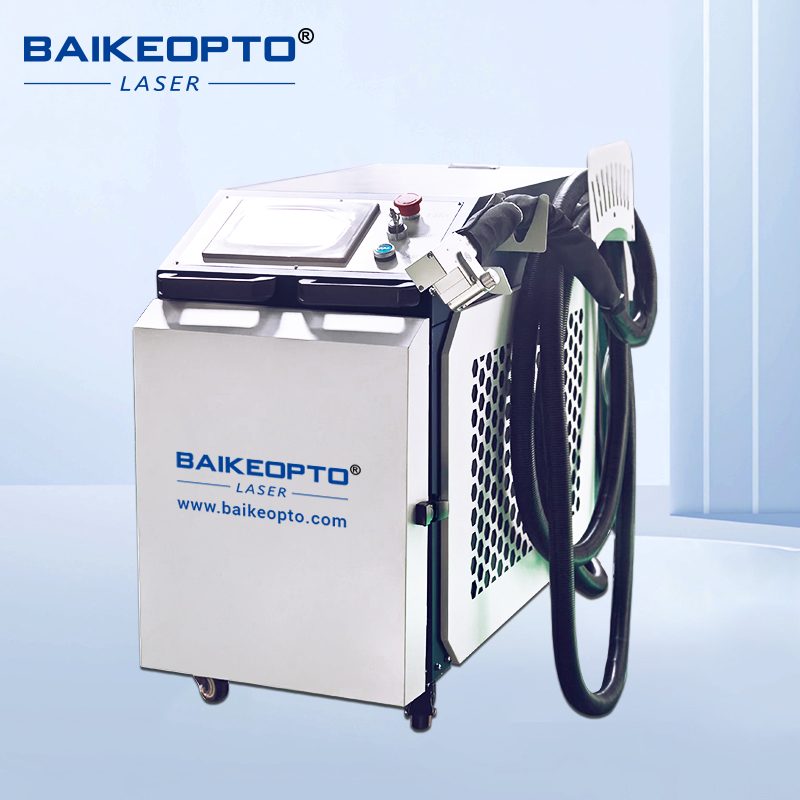 BK-FL1500CS 1500W Handheld Laser Cleaning Machine for Metal Stone Dust Rust 