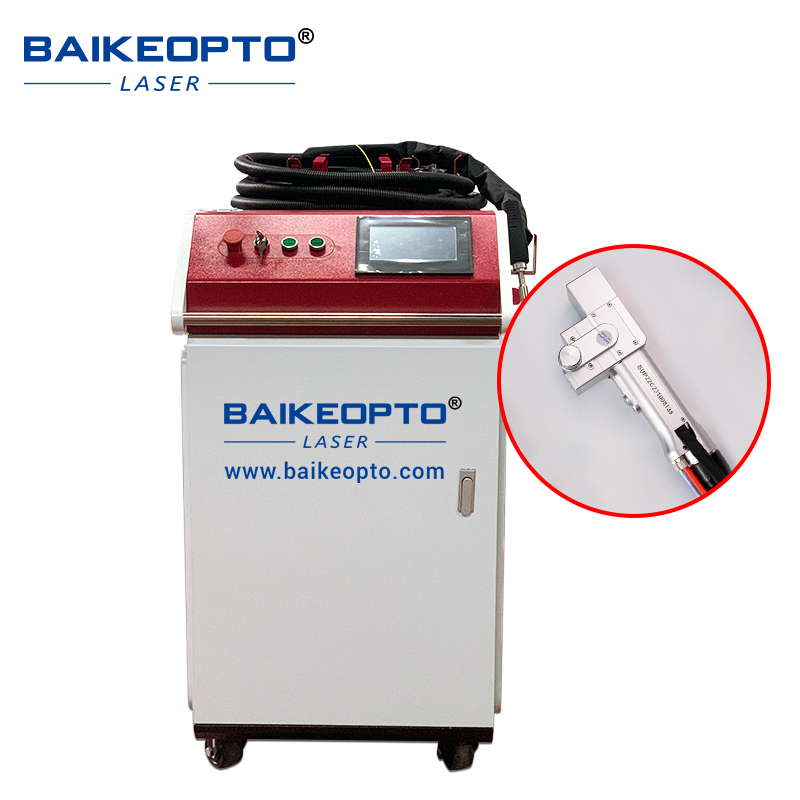 BK-FL1500PS 1500W Raycus Laser Source Efficient Non-Contact Continuous Laser Cleaner for Metal Surfaces