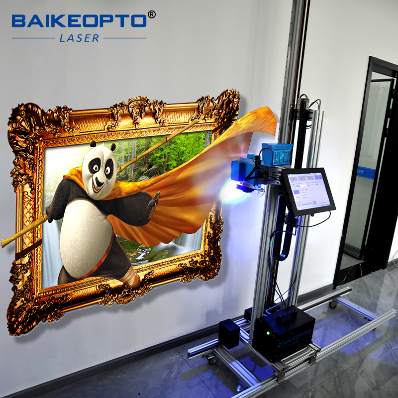 BK-UV12K Ai Smart High Resolution 3D UV Inkjet Wall Printer Efficient Wall Printing Machine