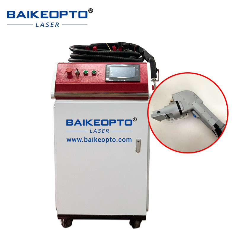 BK-FL1500SL 1500W Raycus Laser Source Handheld Continuous Laser Cleaning Machine for Rust and Oxidation
