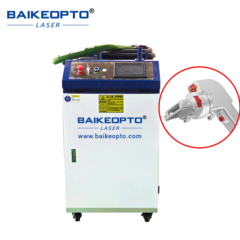 BK-FL3000F 3000W Raycus Laser Source Adjustable Power Continuous Laser Cleaning Machine for Delicate Surfaces