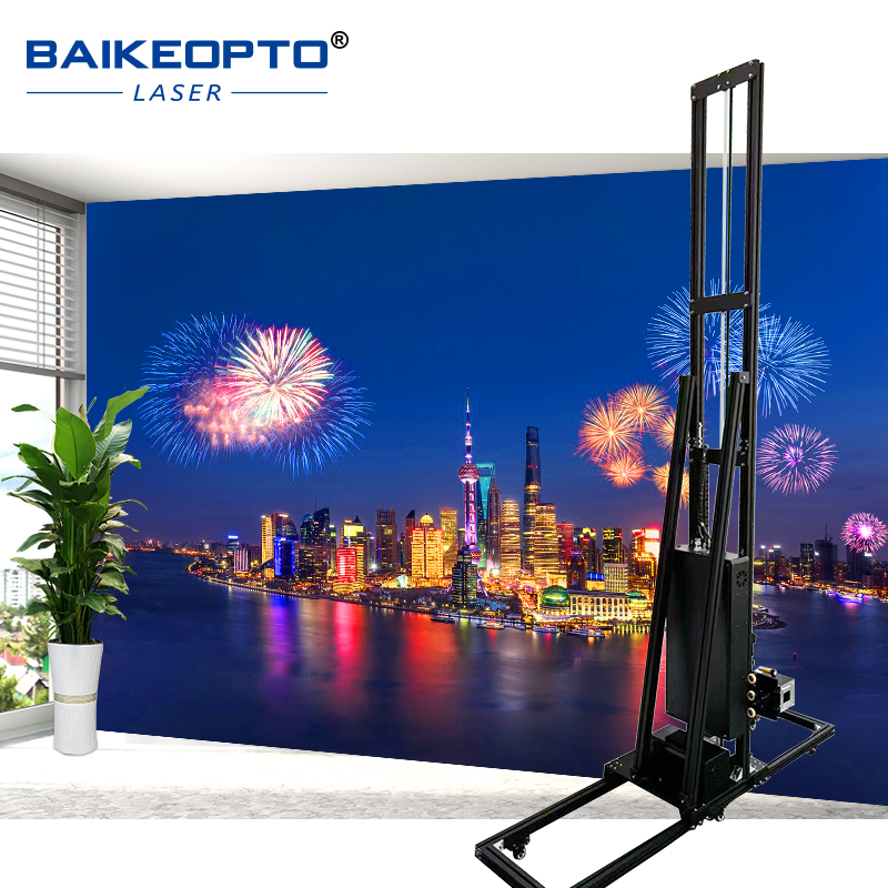 BK-UP3200WX Vertical 3D UV Inkjet Wall Printer Use Eco-Friendly Inkjet Wall Printing Machine with Fast Drying Time