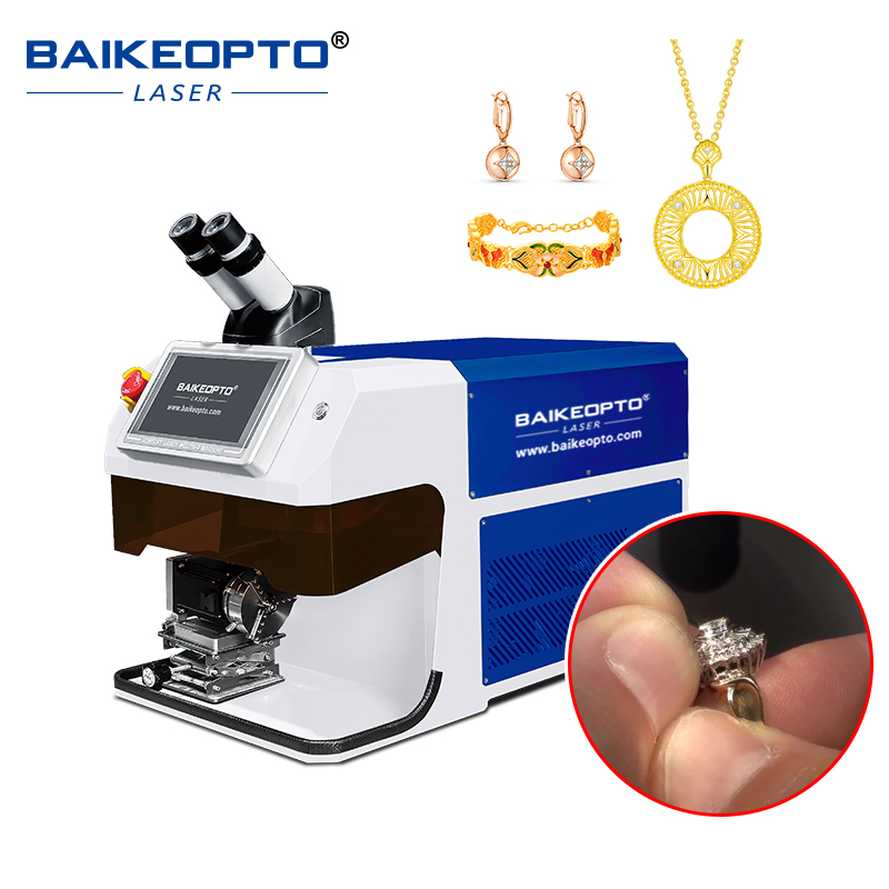 BK-JW100XT 100W High-Precision YAG Laser Jewelry Welding Machine for Intricate Settings & Delicate Repairs