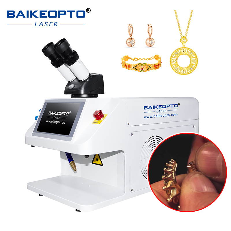 BK-JW80-X1 80W Portable YAG Laser Jewelry Welding Machine for Intricate Settings & Delicate Repairs