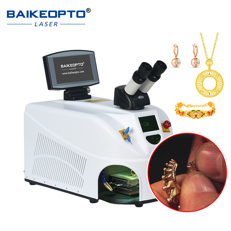 BK-JW100-X1 100W Portable YAG Laser Welding Machine - Jewelry Repair Tool for Gold, Silver, and Platinum