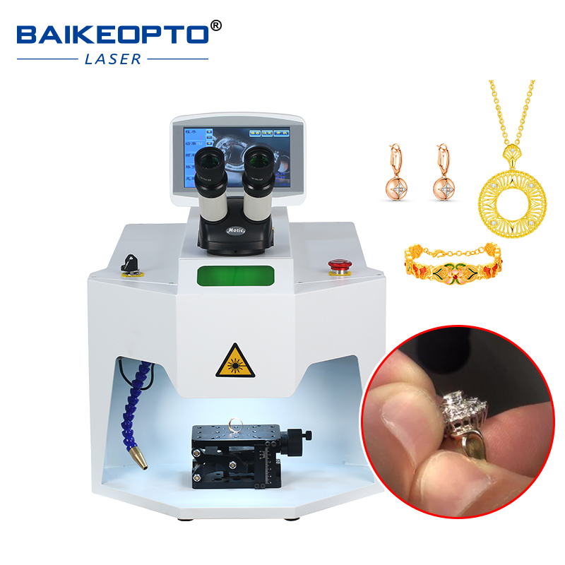 BK-JW150XQ 150W Eco-Friendly YAG Laser Welding Machine - Energy-Saving, Minimal Fume Emission for Jewelers