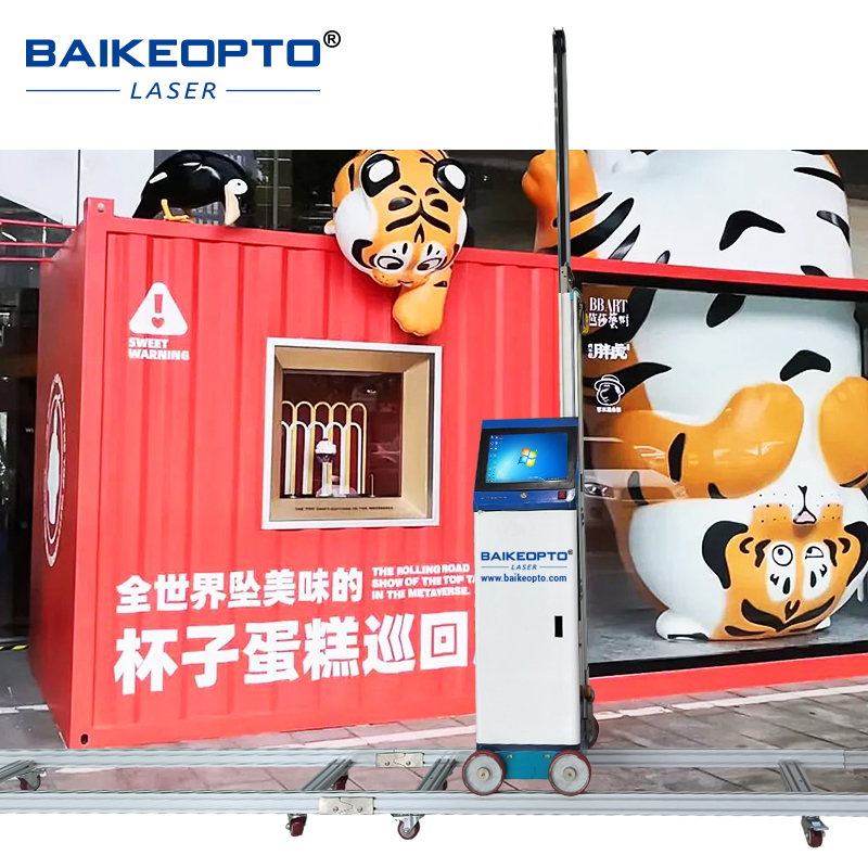 BK-H32X Smart AI 3D Vertical Inkjet UV Wall Printer for Uneven Surfaces