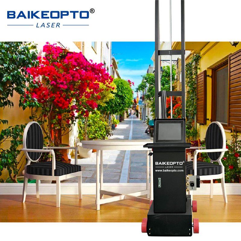 BK-UP1400M Pro 3D Wall Printing Machine Inside and Outside Home School Decoration Vertical UV Inkjet Walls Painting Printer