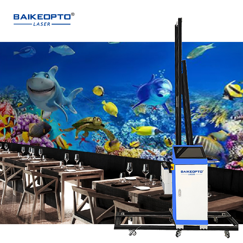 BK-UP1600 Durable Wall Printing Equipment for Long-Term Use 3D Inkjet Printing Machine Eco-Friendly Wall Printer for Sustainable Printing