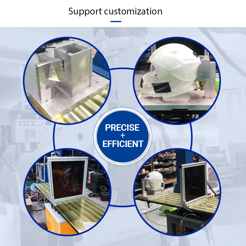 1500W New Gantry 3D Compact 6 Axis Robotic Arm Laser Cutting Machine for Helmet