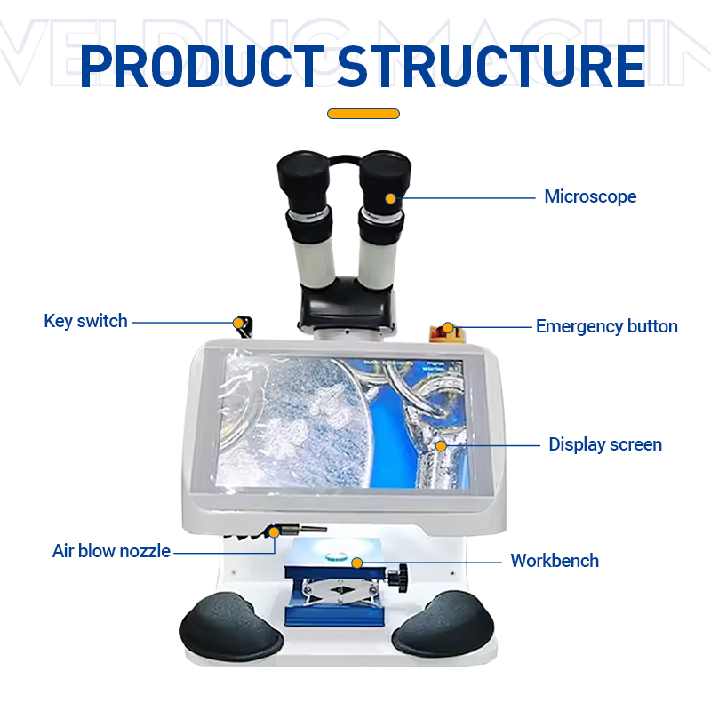 BK-JW150X MAX High Precision 150W Jewelry YAG Laser Welding Machine Price Jewelry Spot Welder for Jewelry Stores, Goldsmiths