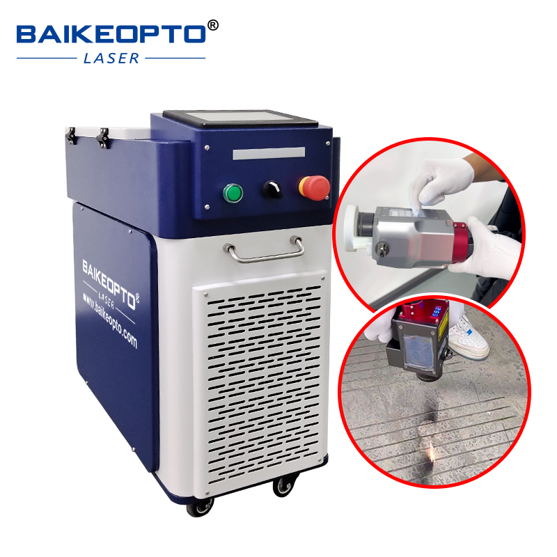 BK-FLC300S New Handheld Fiber Laser Cleaner Machine 300W for Paint Removal Welding Seam Cleaning