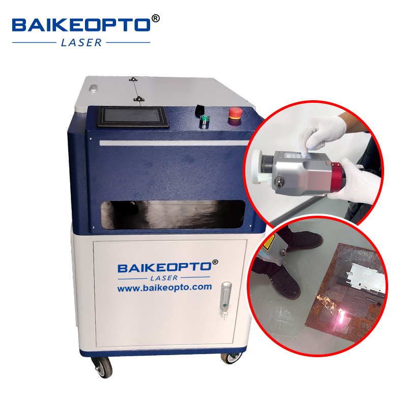 BK-FLC750M New 750W Automatic Laser Cleaning Machine, CNC System, Suitable for Mold/Weld/Tire Mold Cleaning, Efficient and No Consumables