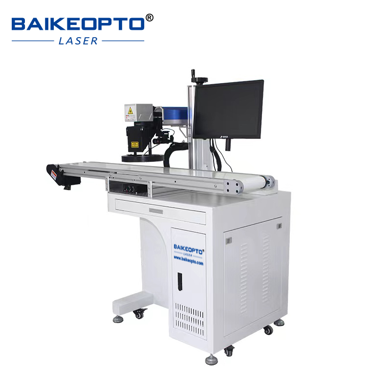 20W Efficient and Precision Flying Fiber Laser Marking Machine Auto Focus Laser Marker for Metal