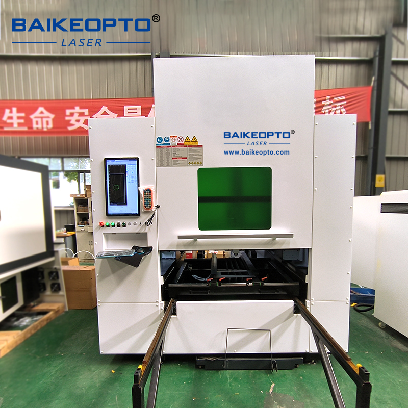 BK-8080L-150XQ 150W Multi-Functional Precision QCW Laser Cutting Machine 800*800mm Work Table for Metal/Stainless Steel/Copper Cnc Laser Cutting Machine