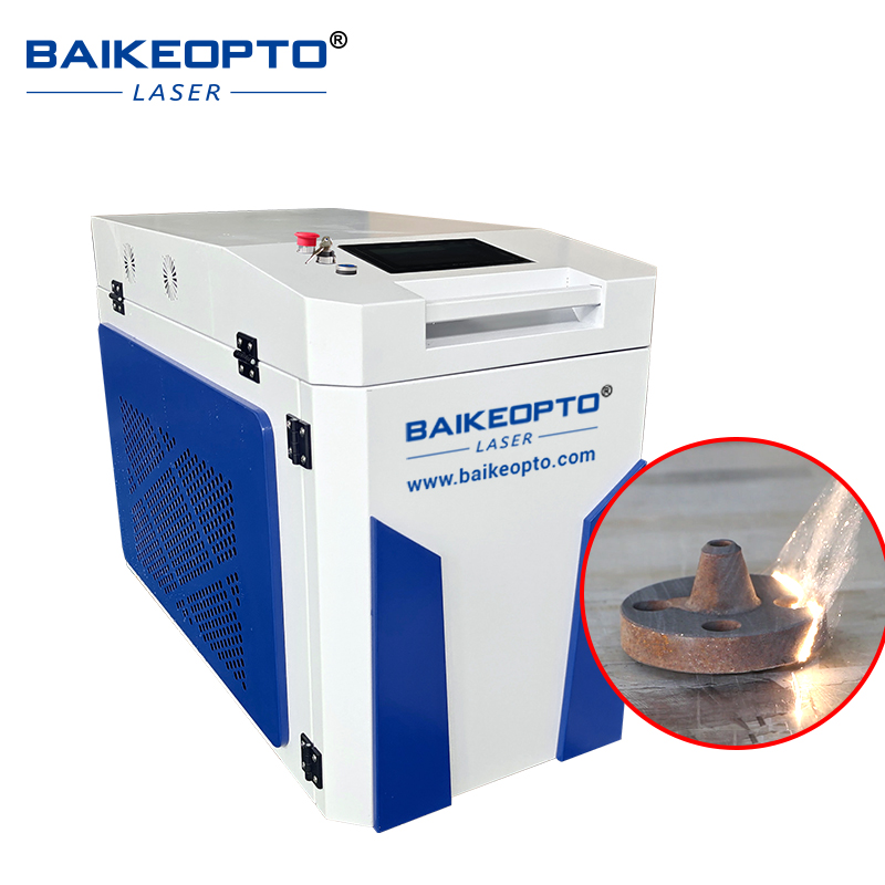 BK-FL1500LC-S 1500W Raycus Laser Source High-Speed Continuous Fiber Laser Cleaner for Industrial Equipment