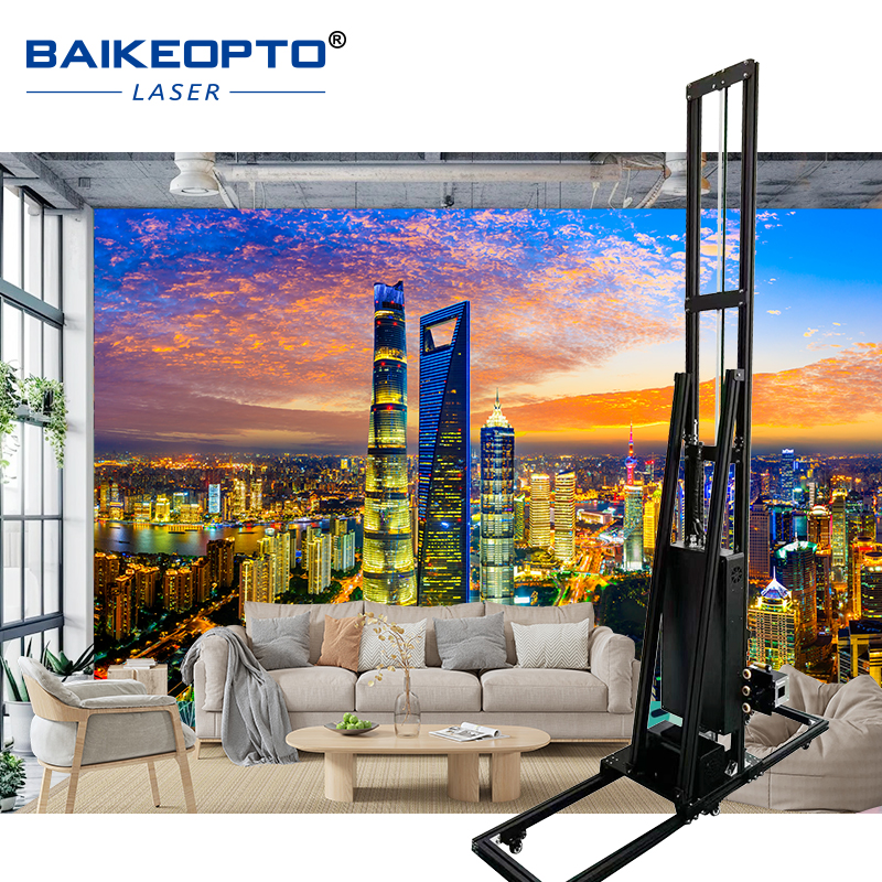BK-UP3200WX Vertical 3D UV Inkjet Wall Printer Use Eco-Friendly Inkjet Wall Printing Machine with Fast Drying Time
