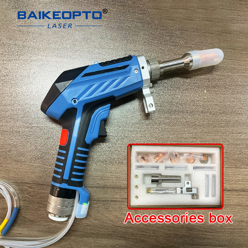 Qilin DWT22 Dual-Mirror Handheld Welding Head with Wire Feeder【FOB】