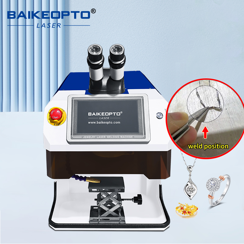 BK-JW100XT 100W High-Precision YAG Laser Jewelry Welding Machine for Intricate Settings & Delicate Repairs